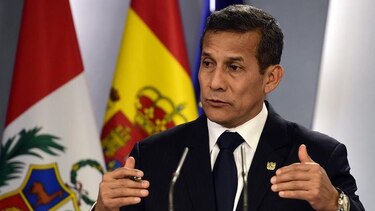 Dictan medidas cautelares a expresidente Ollanta Humala