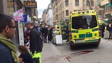 Varios muertos en un atentado con camión en Estocolmo