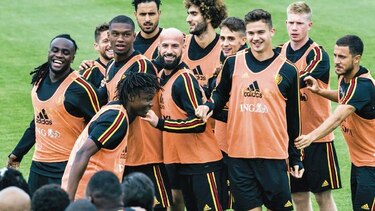 Bélgica enfrenta a Portugal en un amistoso en Bruselas