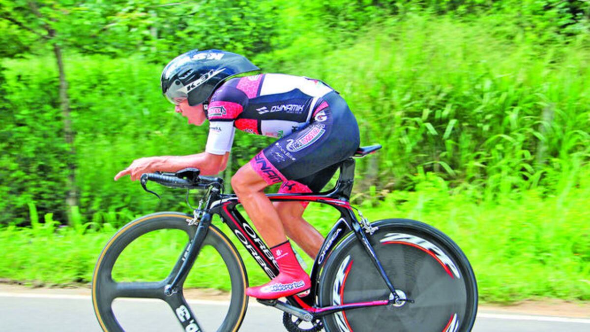 El joven ciclista ya había cosechado triunfos en eventos nacionales.