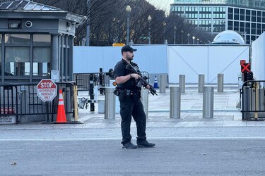 Dos agentes de la Guardia Nacional heridos en un tiroteo cerca de la Casa Blanca