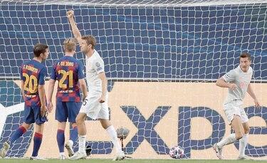 Bayern saca de jugada a Messi y Barcelona