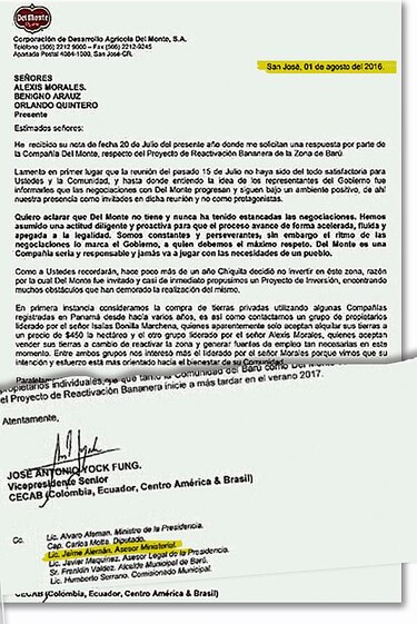Jaime Alemán, detrás de negociación con Del Monte