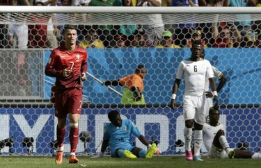 Portugal y Cristiano Ronaldo dicen adiós a Brasil 2014 con 2-1 ante Ghana
