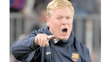 ‘Nos jugamos nuestro futuro en la Champions’, dice Ronald Koeman