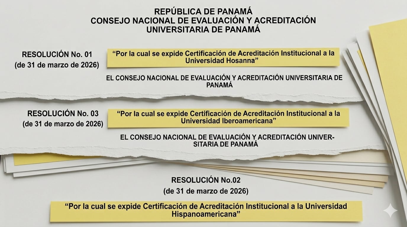 Las resoluciones de acreditación de las universidades particulares fueron publicadas en Gaceta Oficial. Foto/IA