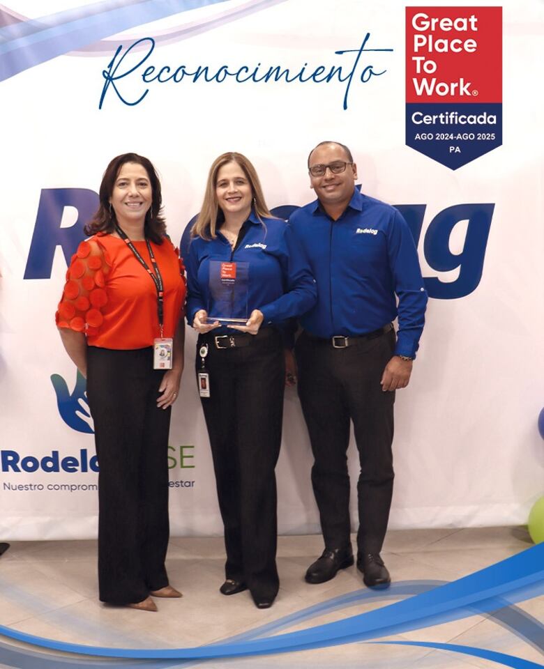 RODELAG es reconocida como un excelente lugar para trabajar en Panamá