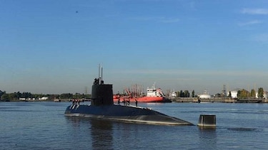 Detectan llamadas de emergencia del submarino argentino perdido en el Atlántico