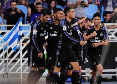 Real Madrid liquida 3-0 al Real Sociedad en su debut liguero