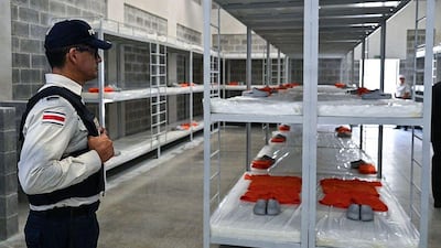 En fotos: así es la nueva megacárcel de máxima seguridad de Costa Rica que imita a la de Bukele en El Salvador