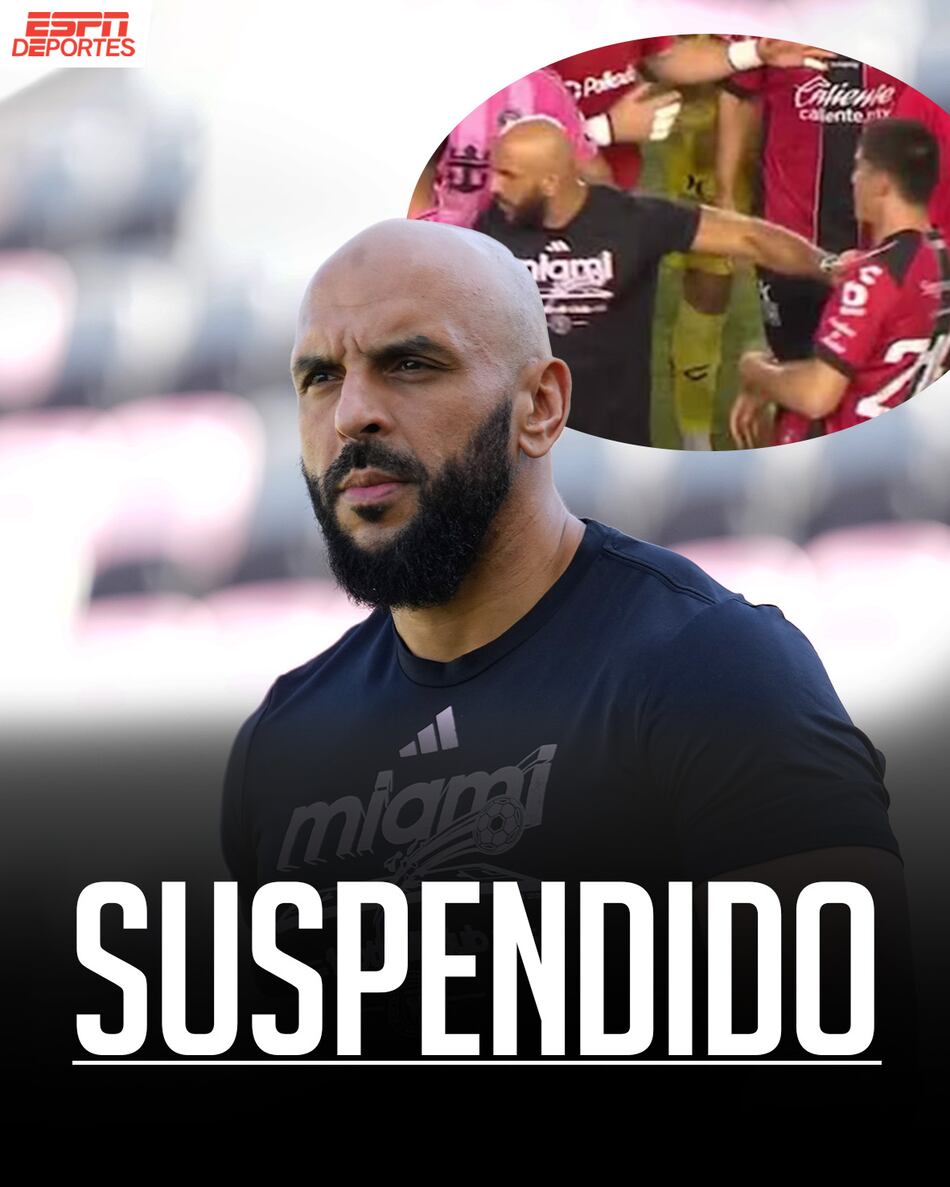 Suspenden de la Leagues Cup al guardaespaldas de Messi