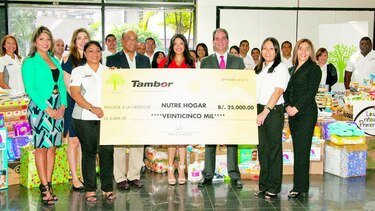 Tambor realizó donación a Nutre Hogar