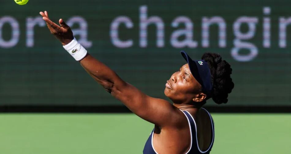 Tenis: Venus Williams, de 45 años, reaparecerá en el DC Open tras 16 meses de inactividad