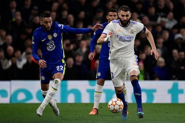 Real Madrid vence 3-1 al Chelsea en la ida de cuartos de final de la Champions