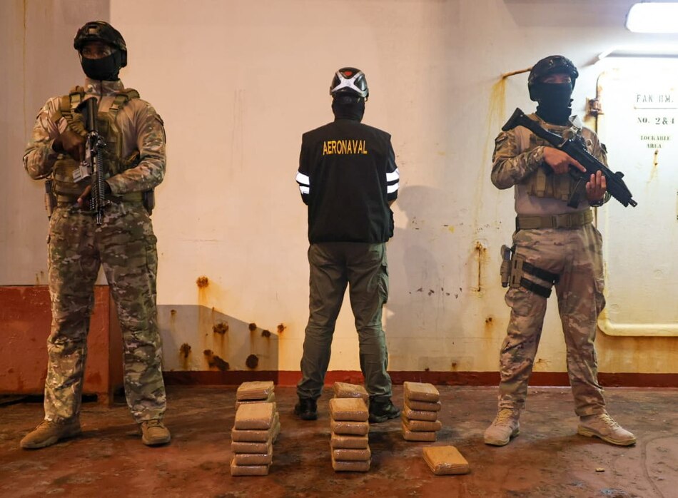 Decomisan 246 paquetes de droga con destino a Australia; van 50 toneladas este año