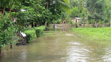 Fuertes lluvias afectan casas en David, Querévalo y Barú