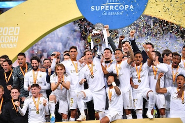 Real Madrid conquista su undécima Supercopa española en penales