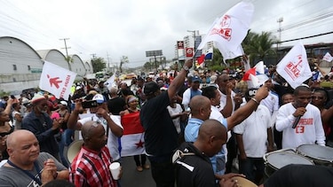 Manifestantes cerraron vías en Colón