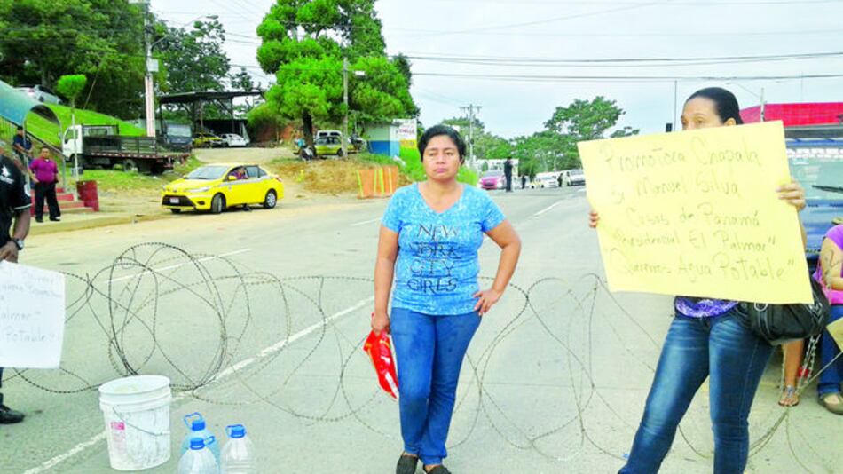 Promotora dará agua a El Palmar, Arraiján