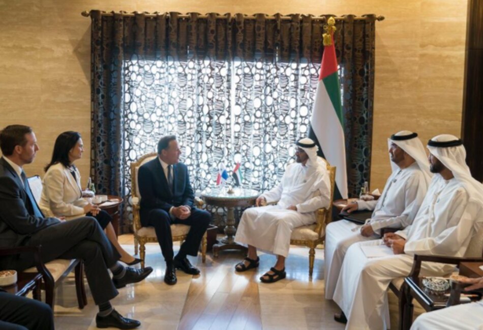 Varela busca mayores oportunidades comerciales y de inversión con los Emiratos Árabes Unidos