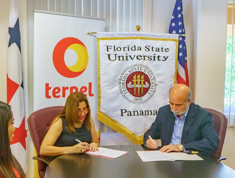 Florida State University y Terpel Panamá firmaron un Convenio de Colaboración Educativa