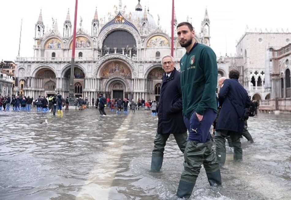 Venecia, en estado de alerta por nueva marea alta
