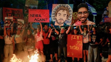 La condena que generan las imágenes en las que se ve a los rehenes israelíes en poder de Hamás demacrados y desnutridos