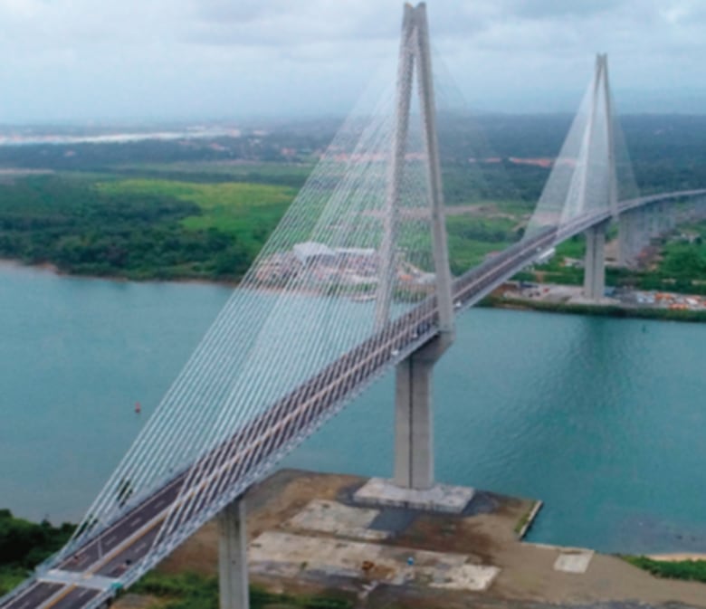 Inauguran puente del Atlántico
