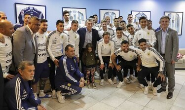Argentina llega a Barcelona para ultimar su preparación para Rusia 2018