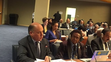 Ministro Aguilera reitera en Naciones Unidas el compromiso de Panamá contra el blanqueo de capitales