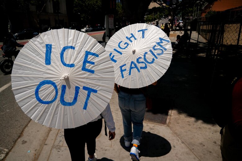 Las calles de Estados Unidos se llenan de masivas protestas contra el ‘autoritarismo’ de Trump