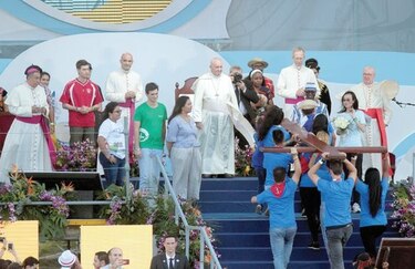 Francisco inspira a los peregrinos