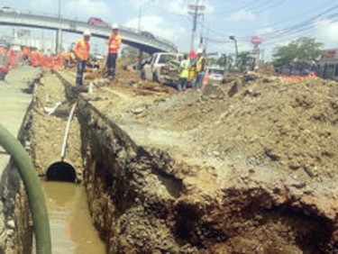 Suspenden suministro de agua potable en la ciudad capital