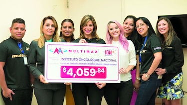 Multimax apoya al Instituto Oncológico Nacional