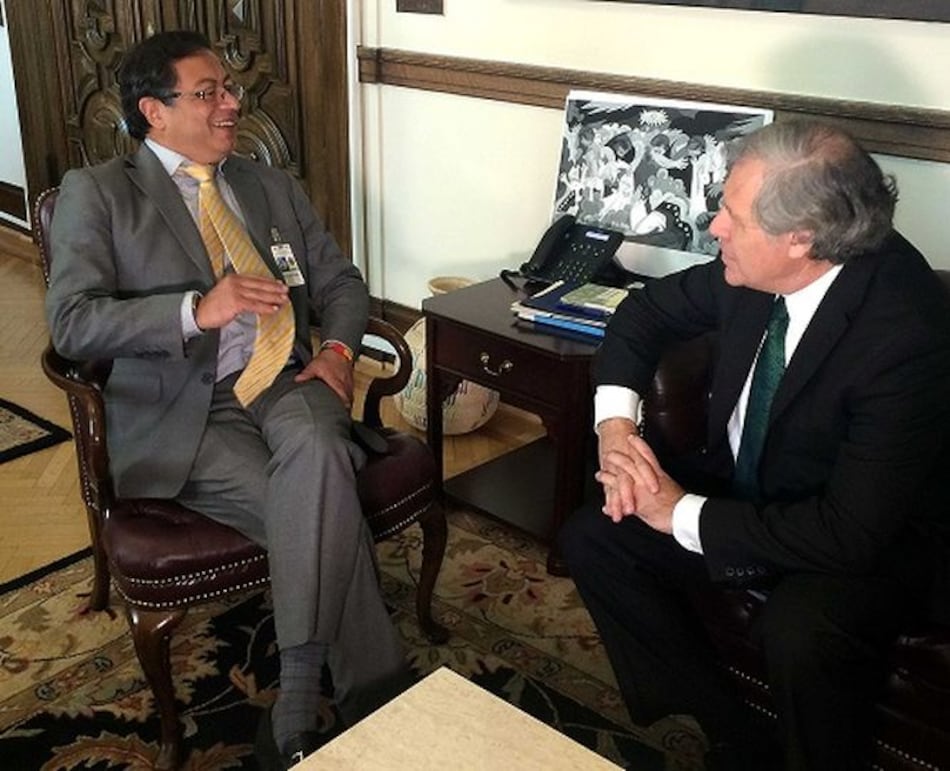 Gustavo Petro pide a la OEA mayor vigilancia electoral en Colombia