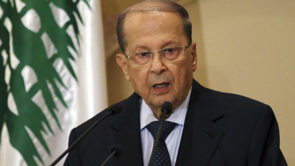 Exmilitar Michel Aoun, designado presidente del Líbano