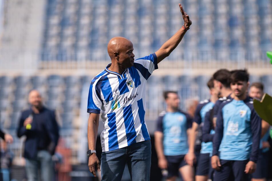 Recuerdos imborrables: Julio César Dely Valdés y Darío Silva reviven la historia del Málaga