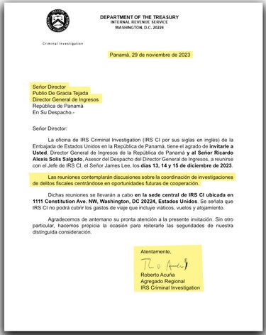 Defraudación fiscal, tema de reunión de la DGI y la división de investigación criminal del IRS
