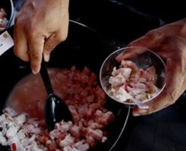 El punto del marisco en la ciudad de Panamá