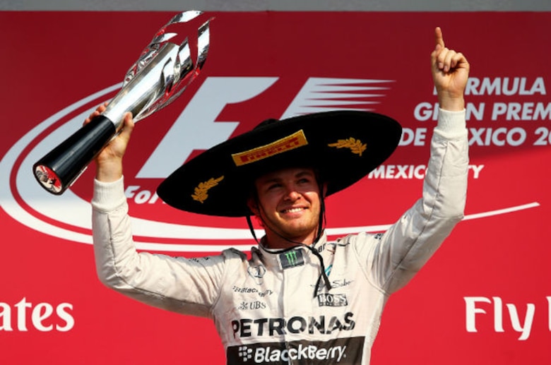 Rosberg se impone en el Gran Premio de México