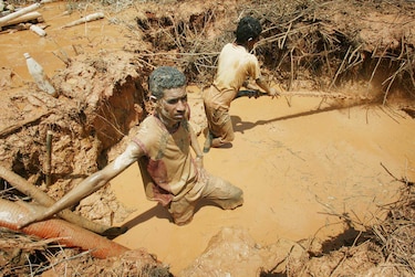 Minería ilegal contamina con mercurio el sur de Venezuela
