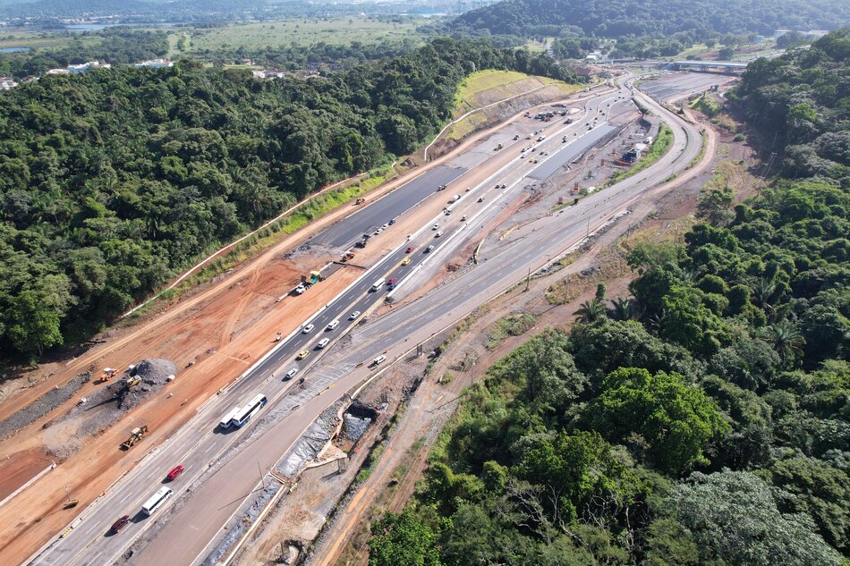 Ampliación de la vía puente de las Américas – Arraiján tiene un 80% de avance