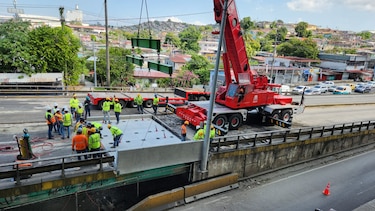 Puente de San Miguelito estará cerrado este fin de semana por reemplazo de losas