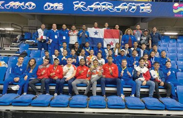 Panamá destaca en el karate de Nicaragua