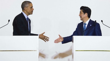 Barack Obama inicia visita a Japón; irá a Hiroshima