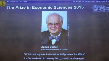 Angus Deaton, nobel de Economía por sus estudios sobre consumo y pobreza