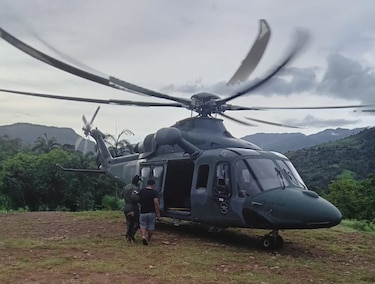 Senan mantiene la búsqueda de un helicóptero que estaba en una operación de traslado