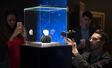 Subastarán diamante del tamaño de pelota de tenis