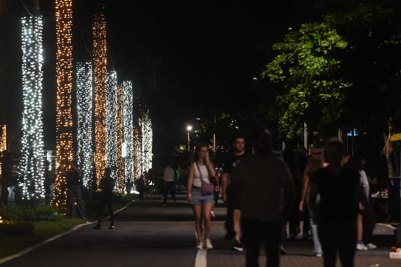 Alumbrado navideño: una empresa presenta oferta para decorar la capital 