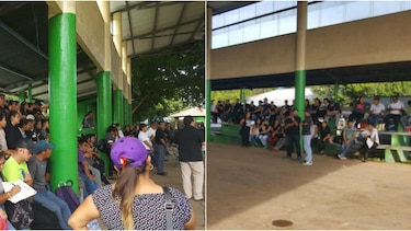Educadores protestan en la Interamericana para reclamar mejores condiciones laborales